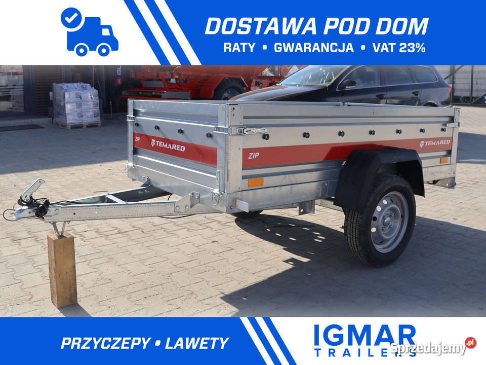 Przyczepka samochodowa 201x107 DMC 750 spawana sprzedam