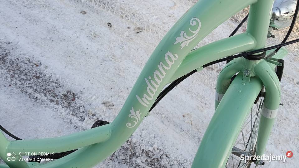 Rower miejski Indiana Moena 24 rama 14 koła 24 Sport i Wypoczynek Miłki