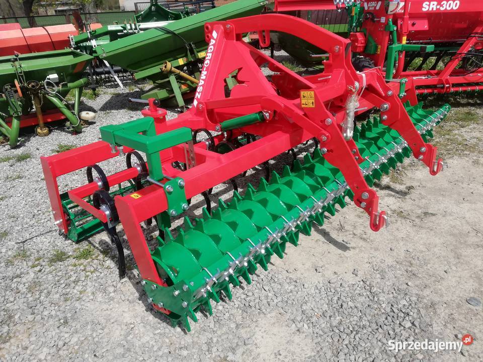 AGROMASZ Agregat uprawowosiewny 3m Maszyny rolnicze lubelskie Żółkiewka-Osada
