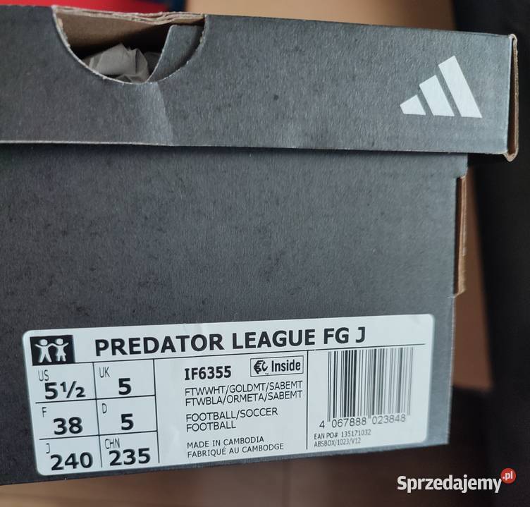Korki adidas predator Milicz sprzedam