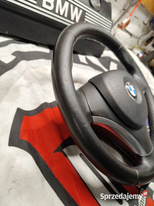 Bmw e87 e90 kierownica poduszka kompletna osobowe Aleksandrów Łódzki