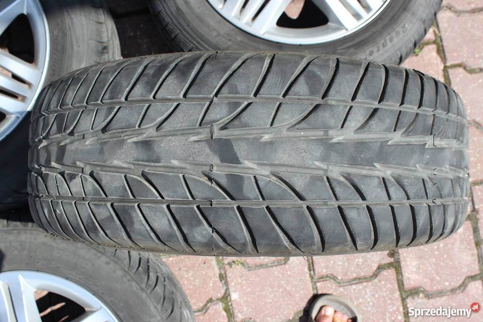 Felgi aluminiowe z oponami do Renault MeganeII aluminiowe Nowa Biała sprzedam