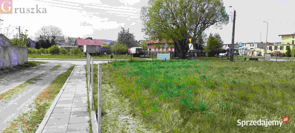Działka usługowomieszkaniowa w Rumi Partyzantów pomorskie Rumia