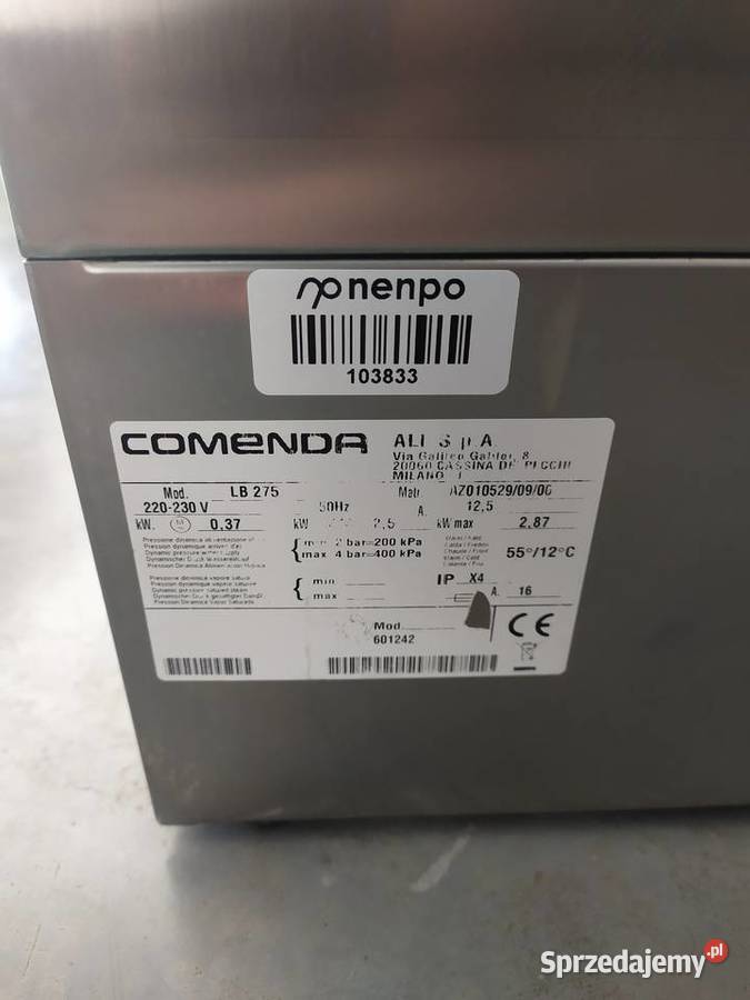 Comenda LB275 zmywarka mała Kazuń Polski sprzedam