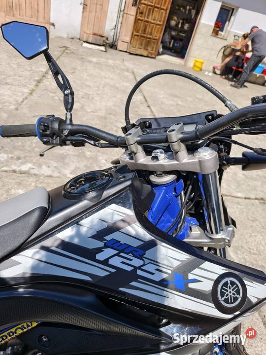 Supermoto Yamaha WR125X 2016rNiski przebieg 18 bezwypadkowy Maszewo sprzedam