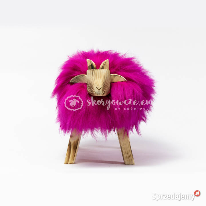 Krzesło baranek dekoracyjny biskupi fiolet Szaflary