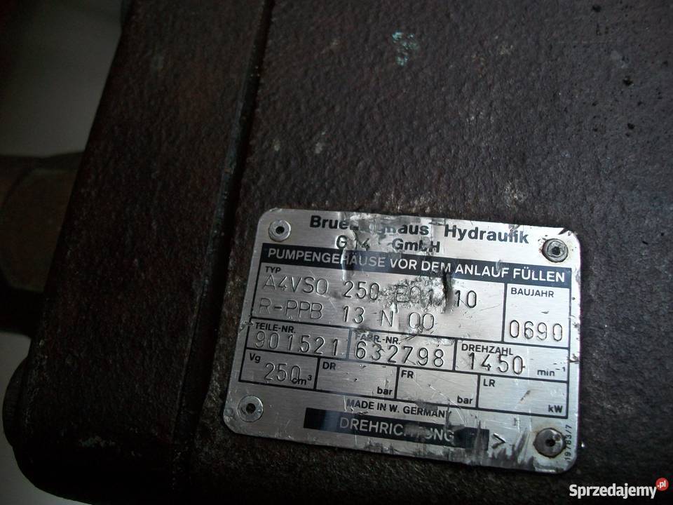 pompa Rexroth A4VSO250EO1 10R PPB13N00 Olkusz