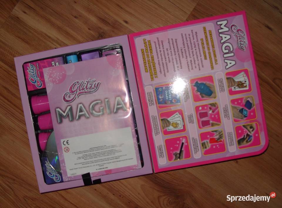 MAGIA zestaw magiczny 75 sztuczek HANKY PANKY kolorowy