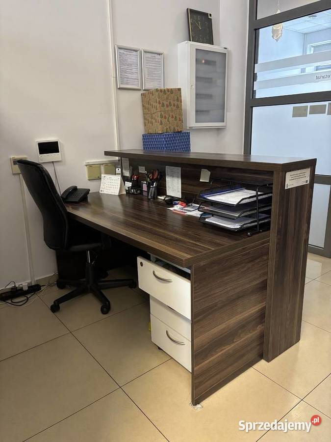 Biurko z nadstawką sekretariat Białystok