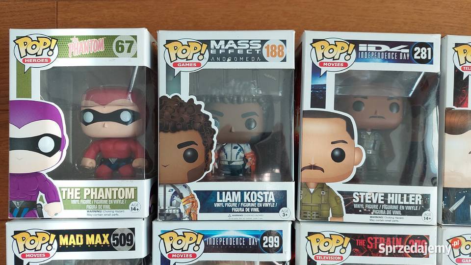 Kolekcja funko pop