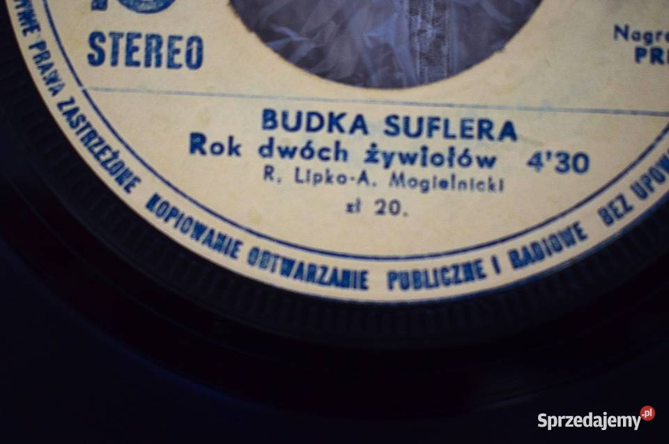 Izabela Trojanowska i Budka Suflera płyty