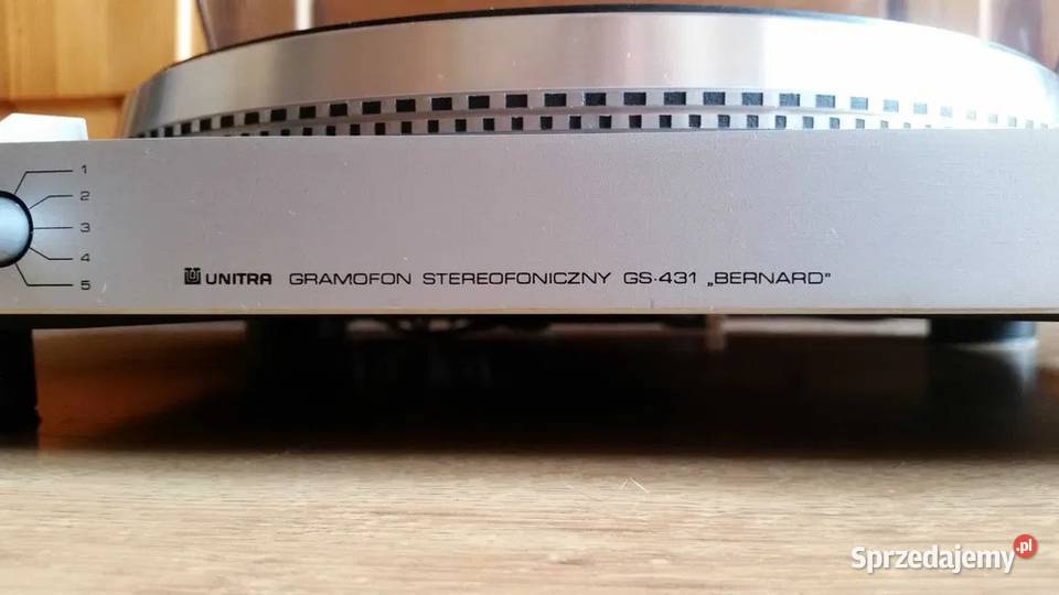 Gramofon BERNARD GS 431 Unitra Fonica sprawny Łódź
