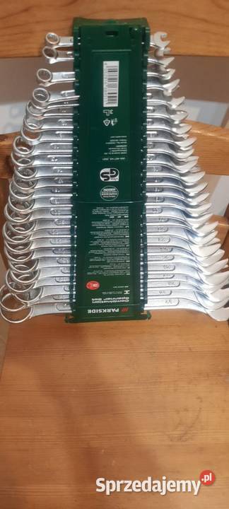 Zestaw kluczy płaskooczkowych 25el 632mm Wrocław