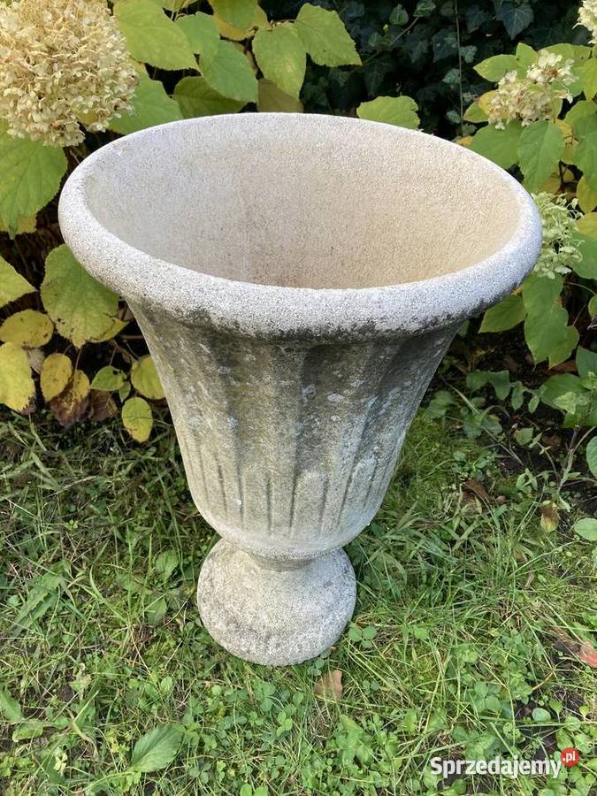 Donica kielich z wapiennego kruszywa Kraków