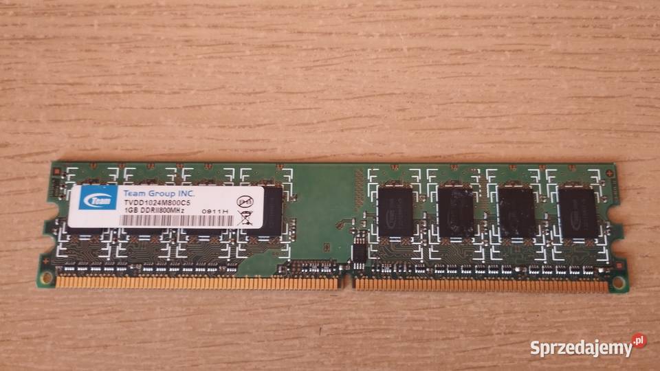 Pamięć RAM 1 GB DDR2 800MHz Lublin