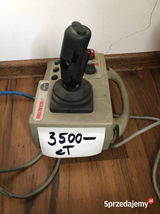 Oryginalny joystic do sterowania koszem Manitou Suchoraba