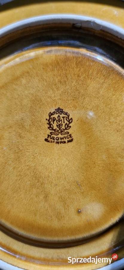 Filiżanki PRL Tułowice 6 ze spodeczkami 6