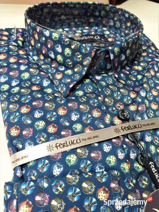 FERLUCCI KOSZULA MĘSKA CALABRIA SLIM FIT C110