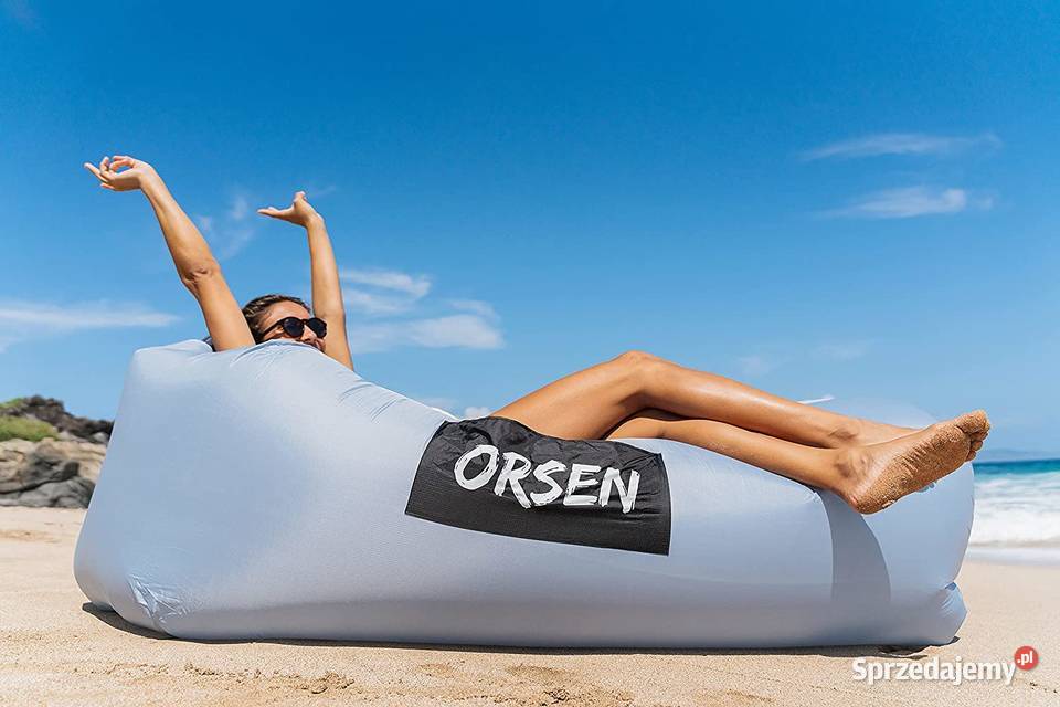 Orsen NADMUCHIWANY LEŻAK WODOODPORNY NA PLAŻĘ