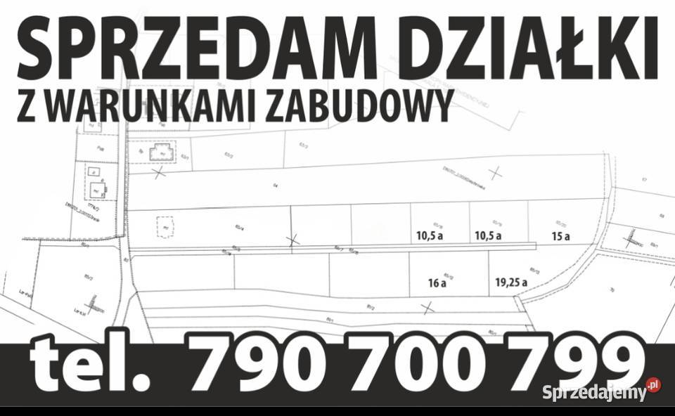 Działka budowlana1065 arów Machnówka Grunty i działki