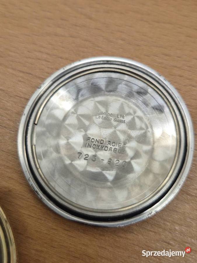Złocony zegarek automatyczny vintage Zodiac