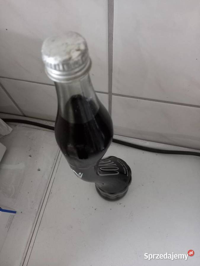 Butelka gięta unikatowa COCACOLI Tarnowskie Góry