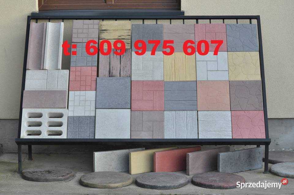 PŁYTKI CHODNIKOWE TARASOWE OBRZEŻA Mielec