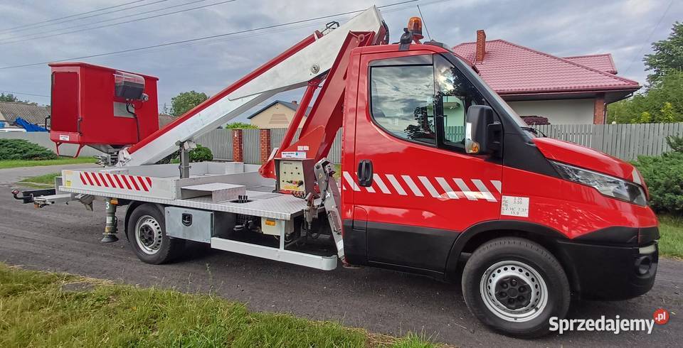 Iveco daily zwyżka podnośnik koszowy multitel nie Dźwigi, podnośniki