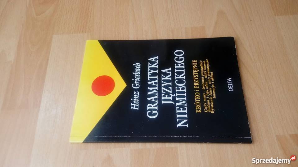Gramatyka języka niemieckiego H Griesbach wielkopolskie Poznań
