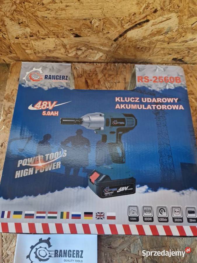 KLUCZ AKUMULATOROWY UDAROWY Rangers RS25603 48V Głogowa