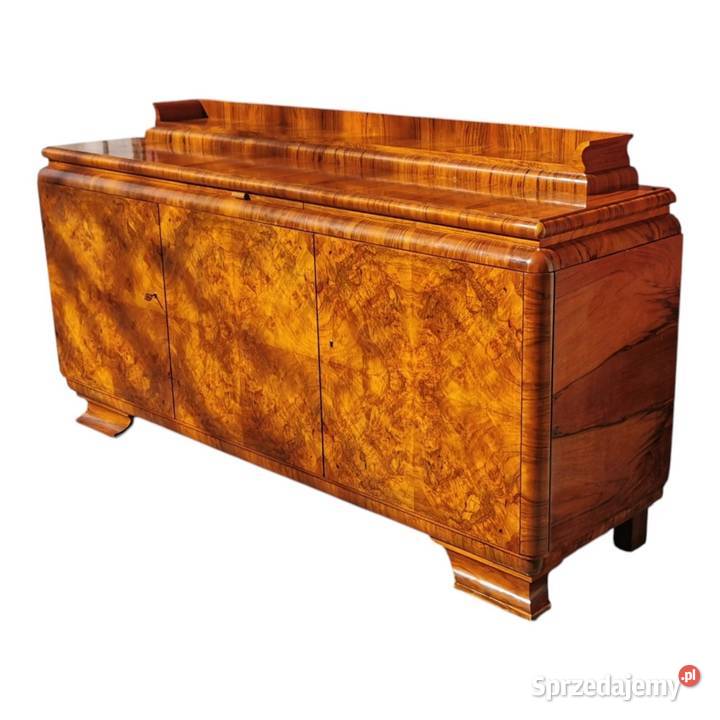 Bufet Art Deco z 1930 roku Orzech kaukaski Wrocław