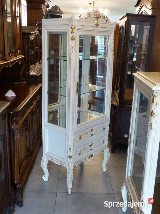 Witryna ludwikowska ecru sklep Dąbrowa Górnicza