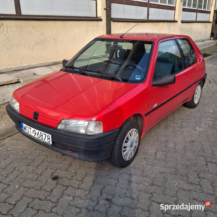 Klasyk YoungTimer Peugeot 106 14i 1 generacja 116954km Warszawa