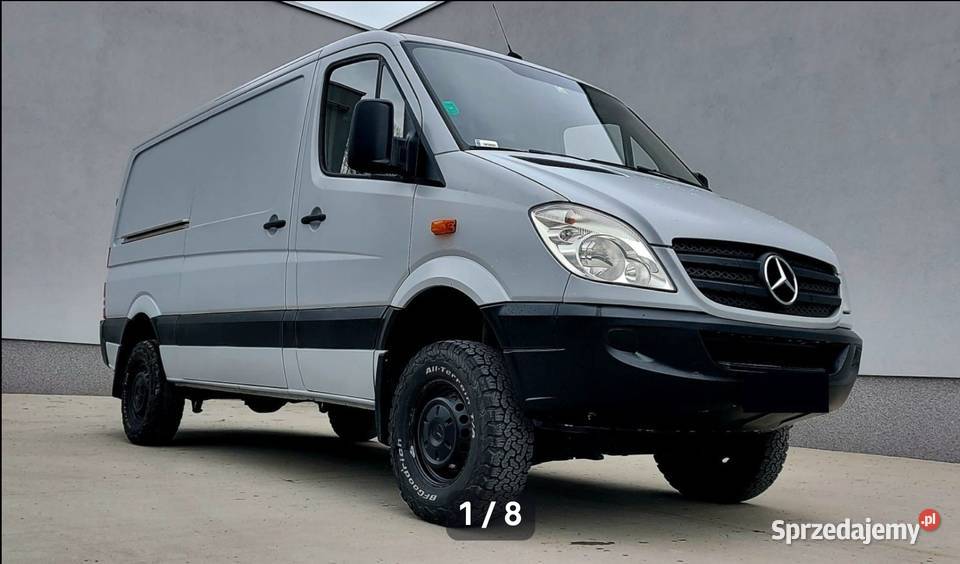Mercedes Sprinter 4x4 Rok produkcji 2008 dolnośląskie Zgorzelec