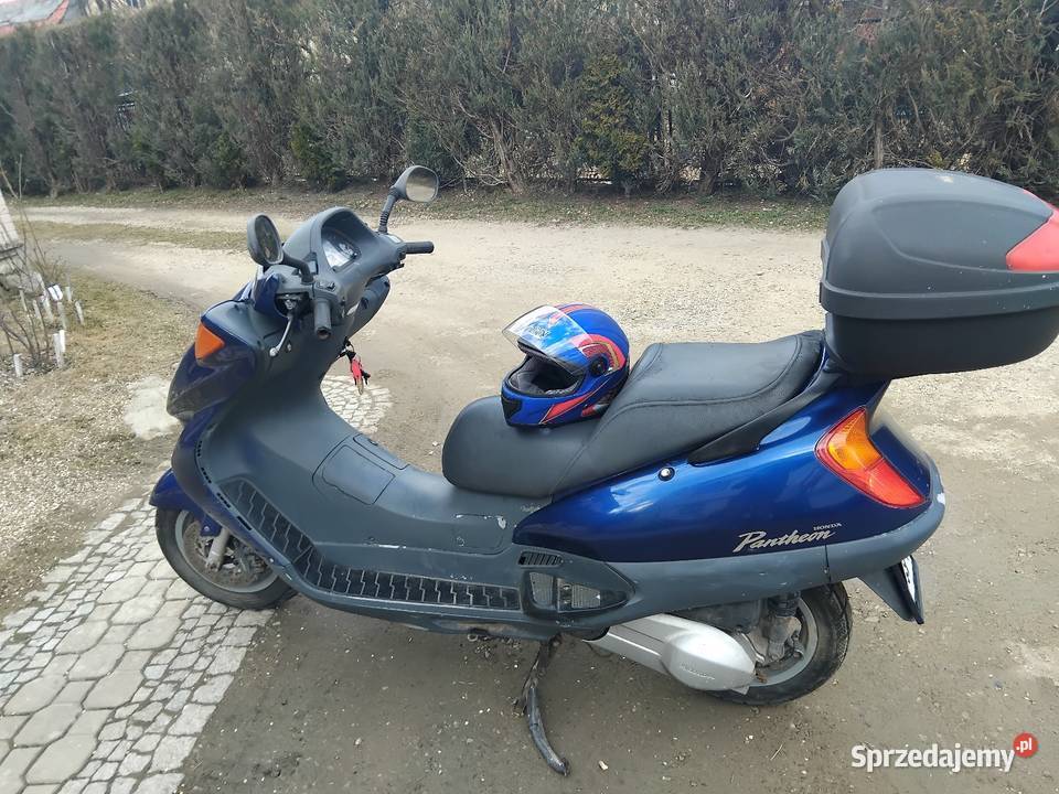 Skuter 125 Honda Pantheon zarejestrowany kask