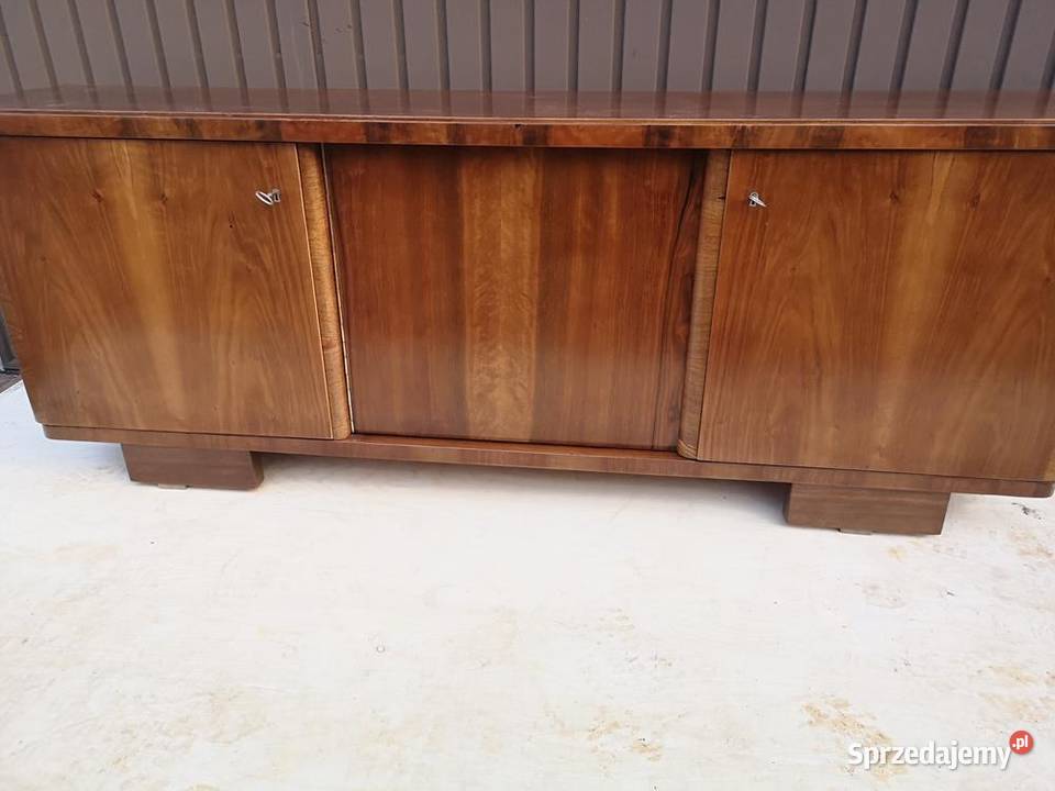 Komoda ARTDECO RTV Niska Orzech 182 Zgrabna Swarzędz