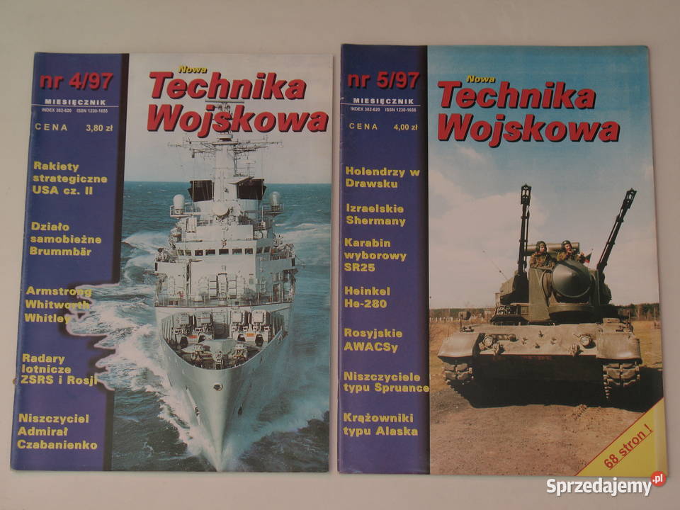 Technika Wojskowa 12 46 i 812 rocznik 1997 Kraków