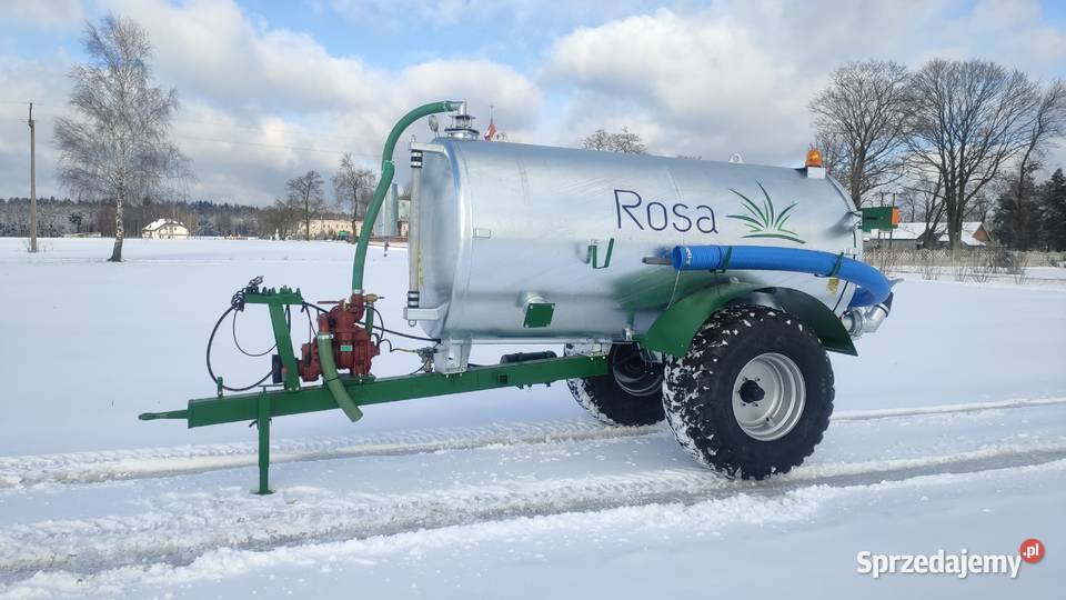 Wóz asenizacyjny 5000 litrów ROSA beczkowóz Beczkowozy Goliaty