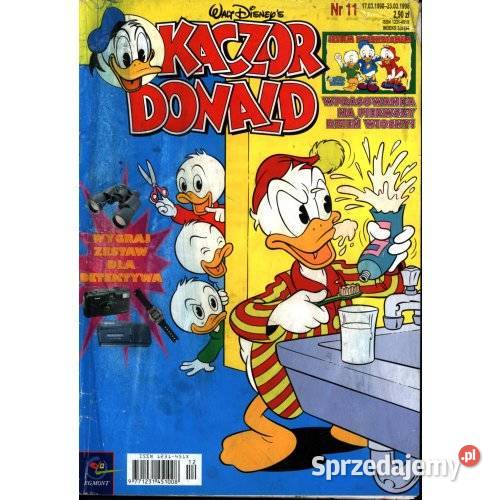 Kaczor Donald 111998 komiks Egmont 1723031998