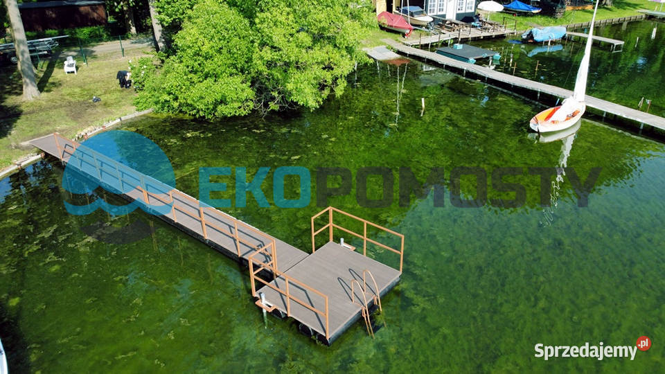 Pomost pływający 174m długi 252mkw Szczecin sprzedam