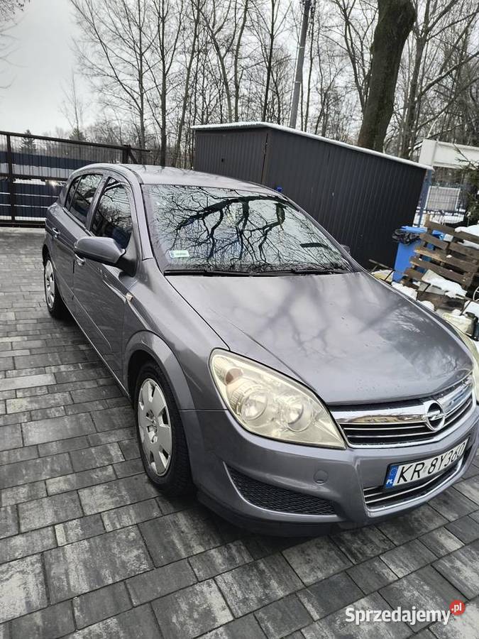 Opel Astra H 16 benzyna z gazem Zarejestrowany w Polsce Kraków