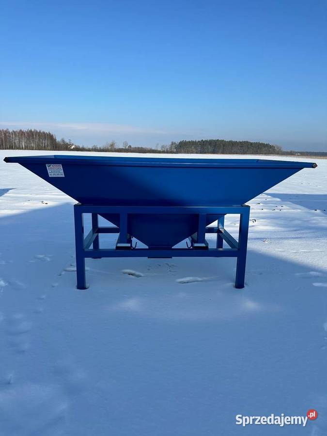 Kosz zasypowy bufor workownica 2 m3 Niedrzew Pierwszy sprzedam