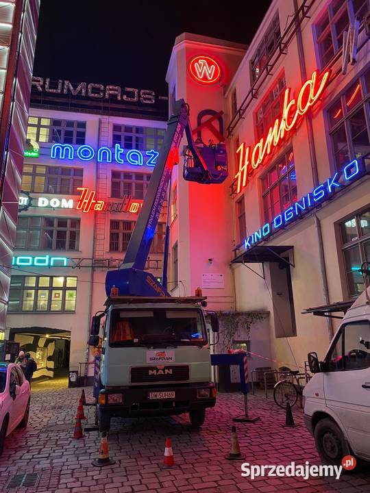 Wynajem Podnośnika Koszowego Wrocław Zwyżki 20m