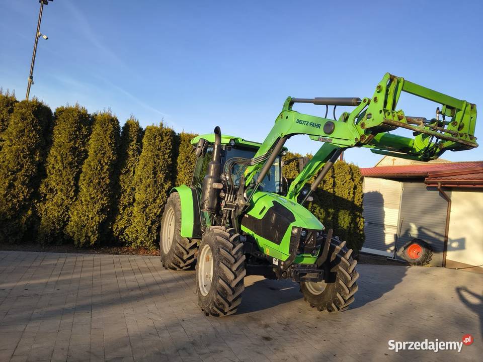 DeutzFahr 5100G z ładowaczem Deutz-Fahr lubelskie Grabów Szlachecki