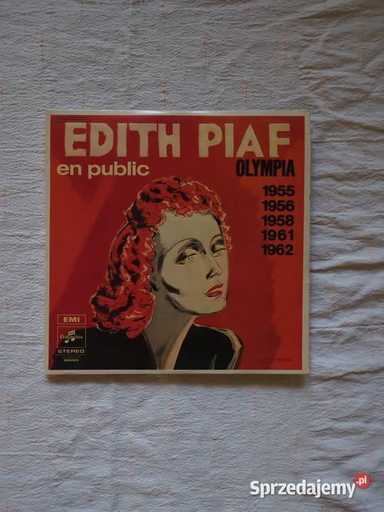 Kolekcja winyli dith Piaf płyta winylowa Jasło