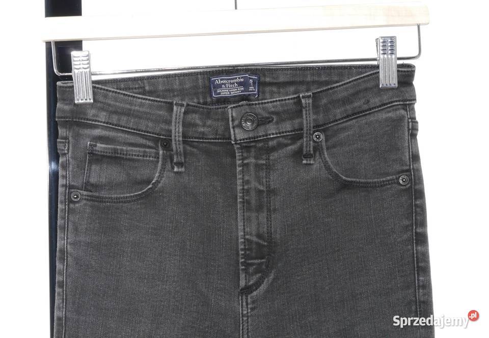 Abercrombie Fitch rurki wysoki stan 34 XS sprzedam