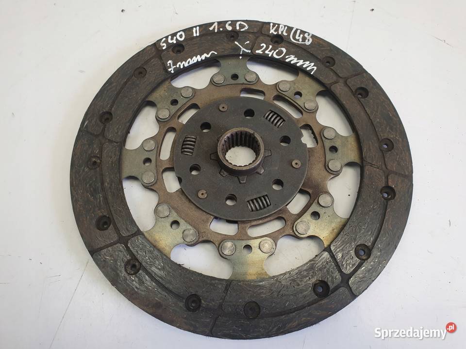 Volvo S40 II 16 D DOCISK TARCZA sprzęgło Sprzęgła i elementy lubelskie Chełm sprzedam