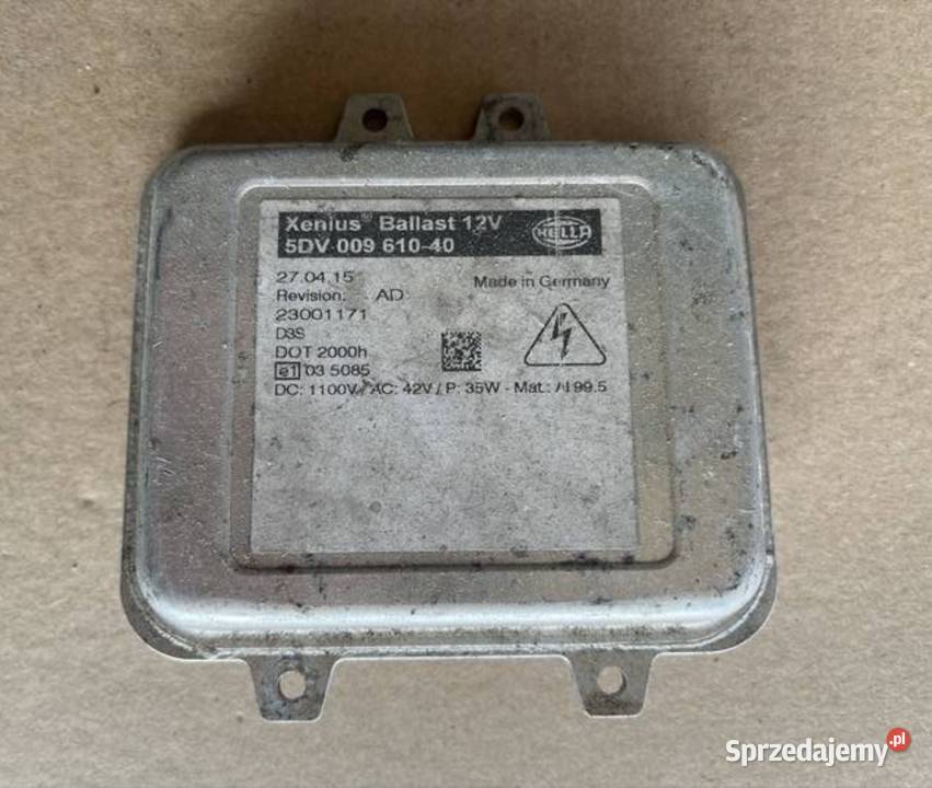 JAGUAR XE X760 PRZETWORNICA LAMPY 5DV00961040 osobowe Międzychód