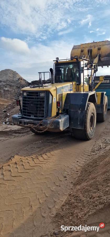 Ładowarka Komatsu WA 4706 Maszyny budowlane Gołdap sprzedam