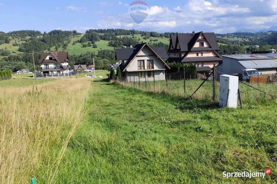 DZIAŁKA W POBLIŻU TERM SZAFLARY Biały Dunajec sprzedam
